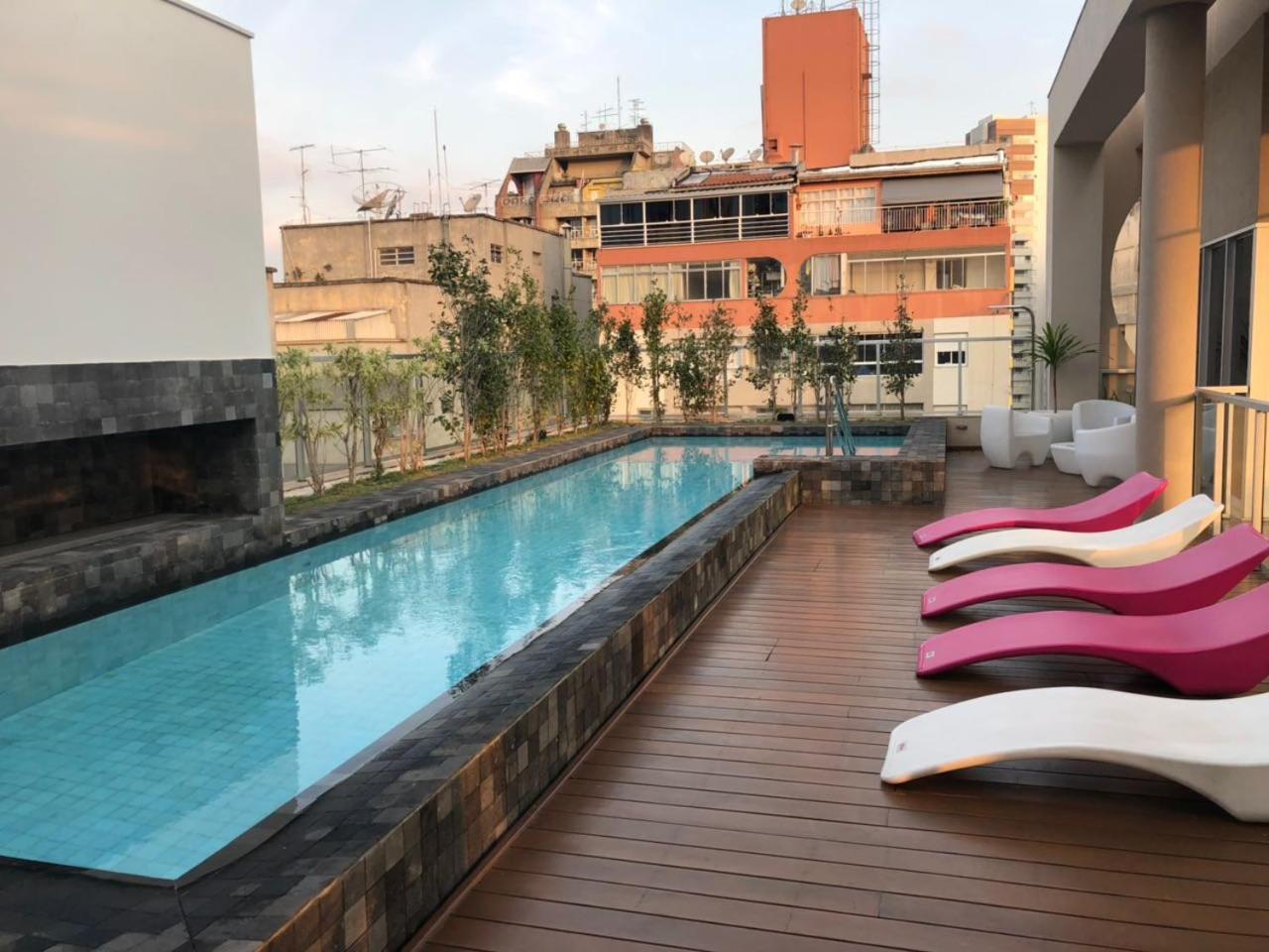Moderno Apto Com Piscina Rua Augusta E Frei Caneca São Paulo Exteriör bild